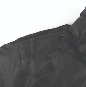 Veste de sécurité unisexe, bomber d'hiver, col en fourrure, fermeture éclair, imperméable, coupe-vent, légère, uniforme de patrouille isolé, personnalisable - Product Image 6