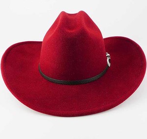 Genuine Full Grain Leather <b>Hat</b> Distressed <b>Western</b> Style Wide Brim Cowboy <b>Hat</b> Water Resistant USA Europe Wholesale Trend - Product Image 2