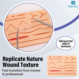 2026 Premium Quality Make <b>Own</b> With Wholesale Rate Suture Practice Kit Silicone Suture Pad With Tools Medical Training Sets - Product Image 2