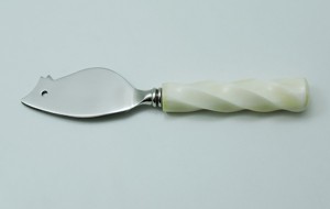 Best Arrival Design Stainless Steel Resin Handle Kitchen Knives Stainless Steel Cheese Knife Butter Knife at very good Price - Product Image 6