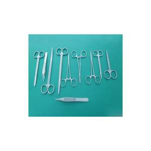 Juego de Instrumentos Quirúrgicos Reutilizables de Alta Calidad para Estudiantes de Medicina y Entrenamiento en Cirugía Menor - Product Image 3
