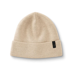 Gorro de Invierno Gris de Primera Calidad, Personalizable con Logotipo, Gorro de Punto Jacquard Cómodo y Personalizable - Product Image 1