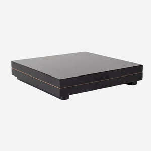 Caja de Almacenamiento de Joyería de Laca Hecha a Mano, Diseño Moderno en Cobre Negro, Elegante Regalo, Venta al Por Mayor, Proveedor B2B, OEM - Product Image 2