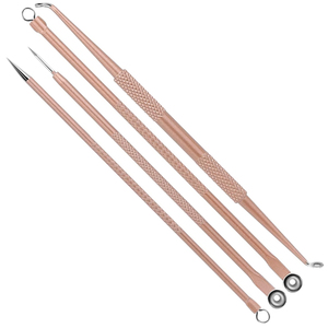 Kit de Herramientas para Eliminar Puntos Negros y Espinillas de Acero Inoxidable de Alta Calidad, 10 Piezas, con Estuche de Cuero PU, MOQ Bajo, Gran Venta - Product Image 4