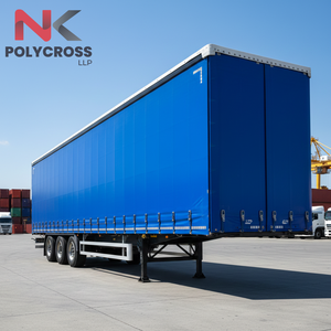 Lámina de Cubierta Lateral para Camión de Alta Resistencia a la Tracción, Lámina de Poliéster Doble Laminada para Cubierta Lateral de Camión para el Mercado de Exportación, Empresas de Logística - Product Image 1