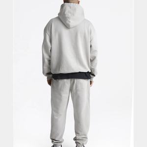 2025 unisexe lourd pull sweat 100% coton français éponge à capuche avec Logo personnalisé haute qualité hiver sweats à capuche vierges pour hommes - Product Image 4