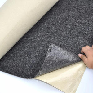 100% Polyester Weft Suede Felt Quilted Fabric OEKO-TEX Certified Wind Proof Water Resistant Heavyweight 210gsm <b>Curtain</b> Mattress - Product Image 5