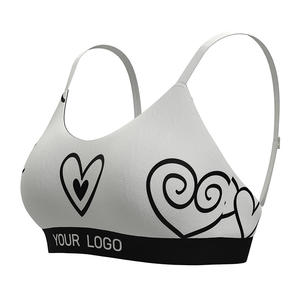 Soutien-gorge de sport personnalisé pour femmes, haute résistance, antichoc, coloré, effet seconde peau, dos ouvert, pour yoga et course à pied, soutien-gorge par sublimation - Product Image 1