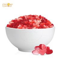 Groothandel Bulk Hartvormige Jelly Beans Fruitige Gearomatiseerde Snoep Voor Valentijnsdag Snoep Leveranciers En Fabrikanten