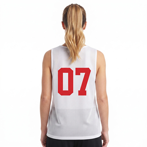 Chalecos de Baloncesto Personalizados para Mujer, Transpirables, de Malla, Chalecos de Entrenamiento de Baloncesto para Mujer, 100% Poliéster - Product Image 2