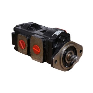 Bomba hidráulica de engranajes dobles para retroexcavadora JCB 41/26 CC con eje estriado OEM 20/925340, compatible con 3CX 4CX - Product Image 1