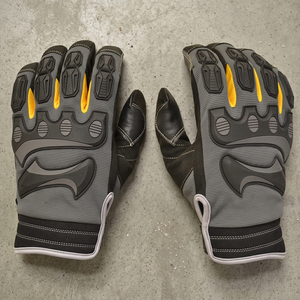 Guantes de Mecánico de Cuero Reforzado de Primera Calidad, Resistentes al Fuego, Anti-Impacto, Protección de Seguridad Industrial para las Manos - Product Image 4