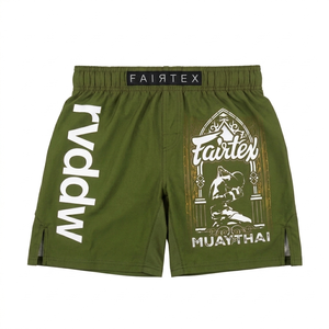 Men <b>Athletic</b> Muay Thai Shorts Quick Dry Training Wear Lightweight Sports Shorts for Martial Arts Fitness and Exercise - Product Image 2
