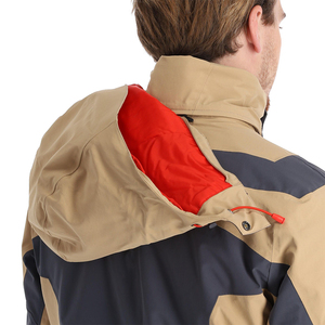 Combinaison de ski pour homme tendance, qualité supérieure et anti-plis, col zippé personnalisable, fermeture éclair, directement du fabricant - Product Image 6