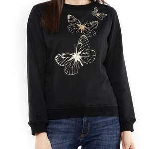 Sudadera Oversize de Algodón con Cuello Alto para Mujer, Estilo Universitario, de Calidad Personalizada - Product Image 6