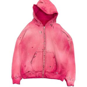 Sudadera con Capucha Unisex de 400GSM, Cómoda, Ecológica, Otoñal, con Botones, Estilo Vintage, con Logotipo Personalizado - Product Image 1