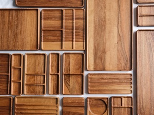 Plateau en bois d'acacia personnalisé, plateau en acacia gravé, plateau en acacia avec logo imprimé, plateau en acacia gravé au laser - Product Image 3