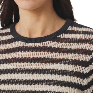 Women's Short Sleeve <b>Pullover</b> <b>Sweater</b> Fashion Knitted Ladies' Round Neck Knitwear for Winter Casual Style Girl's Clothing - Product Image 2