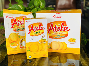 Special price Atela Corn Cracker - Golden Rays of Corn, Captured in Every Bite 150g ODM OEM Vietnam Manufacturer Free Samples - Product Image 1