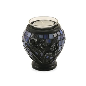 <b>Pink</b> Metal <b>Candle</b> Holder With Silver Floral Design Decorative Teal Light Stand <b>Candle</b> Holder For Human Ashes Decorative Adult - Product Image 3