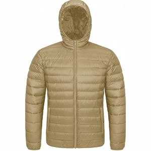 Chaqueta Acolchada de Invierno Unisex al por Mayor, Personalizada, Rellena de Poliéster, con Capucha, Bordada, Impermeable, Ligera, para Exteriores - Product Image 1