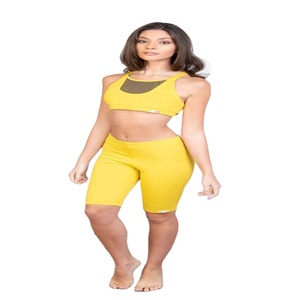 Conjunto Deportivo Personalizado sin Costuras para Mujer, Shorts de Yoga y Ropa Deportiva para Correr con Control de Abdomen para Adultos, Gimnasio y Atletismo - Product Image 1