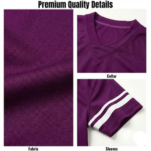 Maillot de football personnalisé pour hommes, uniforme sportif léger conçu pour les matchs et les entraînements - Product Image 4