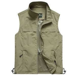 Gilet de sécurité réfléchissant de qualité supérieure, classe 1 ANSI, avec LED, imperméable, avec logo personnalisé, multi-poches, vêtements de travail pour la photographie - Product Image 3