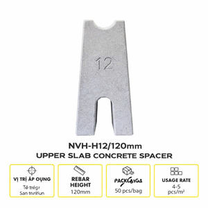Entretoise supérieure NVH-H12/120mm pour carreaux intérieurs (Utilisation hôtelière, appartement, villa, centre commercial) - Product Image 3