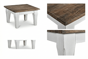 Mesa de Centro Aero Durable de Diseño Escandinavo en Madera de Teca Natural Sólida - Muebles Ecológicos para el Hogar y Proyectos Hoteleros - Product Image 3