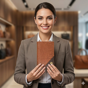 WRIZA Tan Genuine Leather RFID Protected Passport Cover for Men and Women with 3 Card Slots and SIM Memory Card Storage - Product Image 6