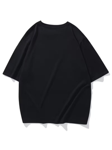 Men's <b>100</b>% Cotton Casual Trendy Street Athletic Short Sleeve T-<b>Shirt</b> Summer Breathable Eco-Friendly Quick Dry High Quality - Product Image 3