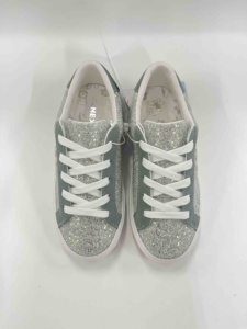 Vietnam Manufacturer Kids Vulcanized Sneakers Mesh Upper Suede Overlay Hook Loop <b>Rubber</b> <b>Sole</b> Lightweight OEM Casual Shoes - Product Image 2