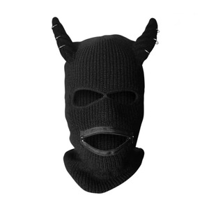 Máscara de esquí de cara completa para hombre, pasamontañas de lana térmica suave, resistente al viento, protección para deportes al aire libre en invierno - Product Image 3