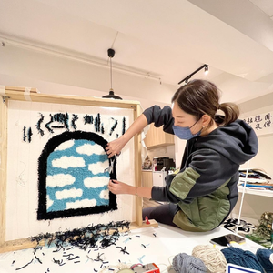 2 in 1 <strong>Rug</strong> Gun Cut Pile <strong>Hand</strong> Tufting Gun Machine, Cobble Tufting Machine for <strong>Rug</strong> - Product Image 4