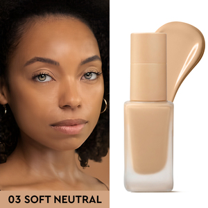 Fond de teint liquide mat à couvrance totale OEM, imperméable, base pour la peau avec étiquette privée - Product Image 6
