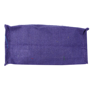 High Quality Purple Jute <b>Canvas</b> <b>Tote</b> Bag With Printing Zipper Closure White Rope Handles All Seasons Shopping Bag For Bulk Sale - Product Image 1