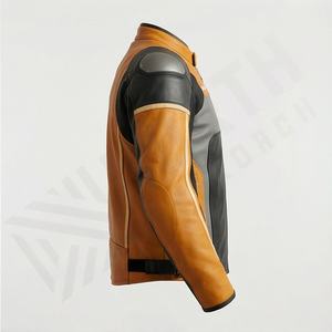 Chaqueta de Motocicleta Personalizada en Color, Chaqueta de Cuero Vacuno Premium para Damas, Equipo de Protección de Alta Calidad, Duradera y Segura - Product Image 3