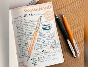 Zebra Sarasa Nano <b>Gel</b> Ink Ballpoint <b>Pen</b>, 0.3mm(JJH72) - Product Image 2