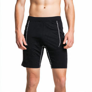 กางเกงขาสั้นลายพรางแบบรัดรูปสำหรับผู้ชาย กางเกงออกกำลังกายแบบซับลิเมชั่น กางเกงวิ่งลายพรางสองชั้นสำหรับผู้ชาย - Product Image 4