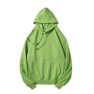 Sweat à capuche épais pour homme, coupe courte, doublé, avec grande poche kangourou, logo, grandes tailles, haute qualité - Product Image 3