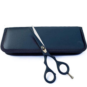 Ciseaux de coiffure professionnels SHAHZIK INTERNATIONAL, lame affûtée en acier inoxydable, manche long, 28 dents, pour effilage, pour droitiers - Product Image 5