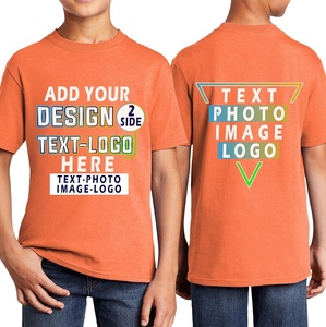 T-shirt à manches courtes pour homme, col rond, imprimé sur le devant, design personnalisé, logo, motif, style décontracté chic, 100% coton jersey tricoté - Product Image 1