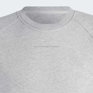 Sudadera de cuello corto para hombre de alta calidad logotipo personalizado impreso 100% algodón tacto suave nuevo estilo Color liso sólido al por mayor - Product Image 4