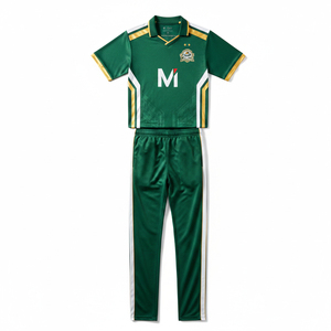 Ensemble d'uniformes de cricket sublimés sur mesure, maillot et pantalon de cricket professionnels respirants pour les matchs de club, vente en gros - Product Image 1