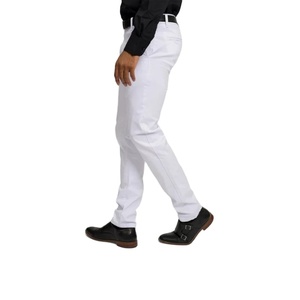 Pantalones chinos ajustados de alta calidad para hombre, de talla grande, característica elástica de otoño con decoración de bolsillo, ropa informal al por mayor de Bangladesh - Product Image 5