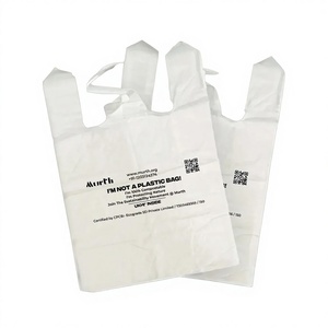 Sacs de courses biodégradables et compostables en PE de marque UKHI, impression flexo, thermoscellage, emballage personnalisé, commandes sur mesure Haryana - Product Image 2