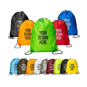 ERID SPORTS Custom Other Street Style Four Seasons <b>Drawstring</b> <b>Backpack</b> Gym Sports Bag Waterproof String Bag Promotional Cinch - Product Image 1