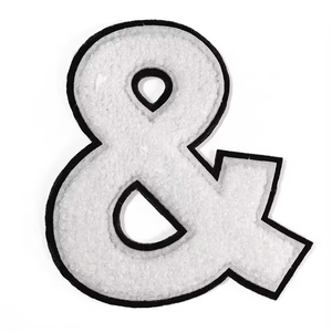 Patchs en chenille en gros, patchs brodés en chenille colorés pour vêtements, logo personnalisé, patchs brodés de haute qualité - Product Image 1