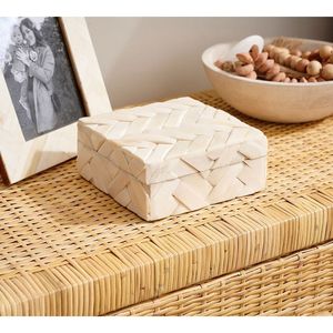 Boîte à bijoux décorative en os naturel de haute qualité, faite à la main, pour le rangement de fruits secs - Product Image 6